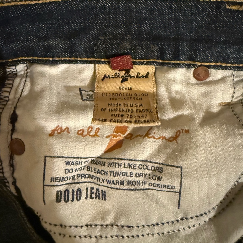 7 for all mankind dojo flare jeans